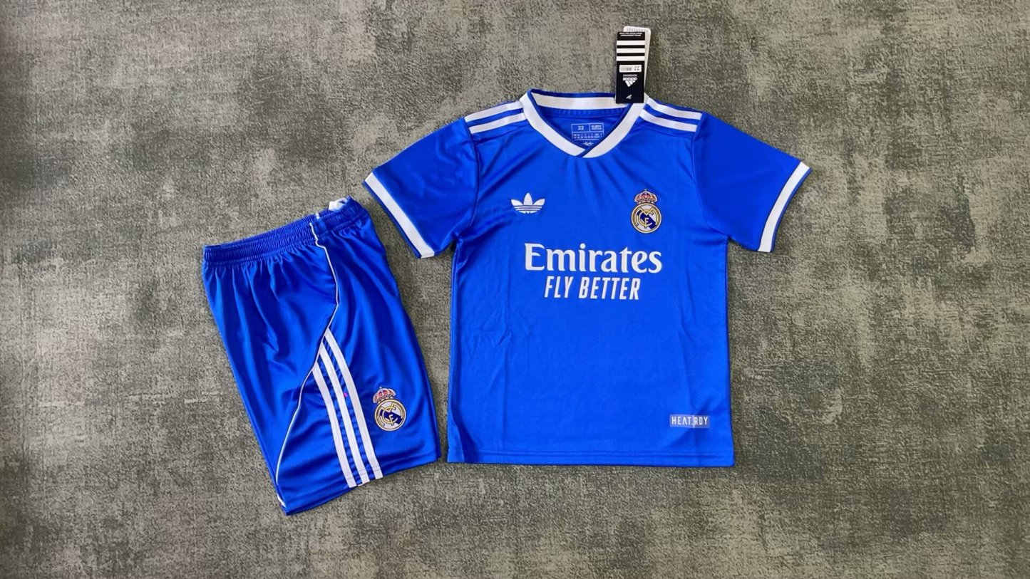 25/26 re@l Medrid third kids size 16-28