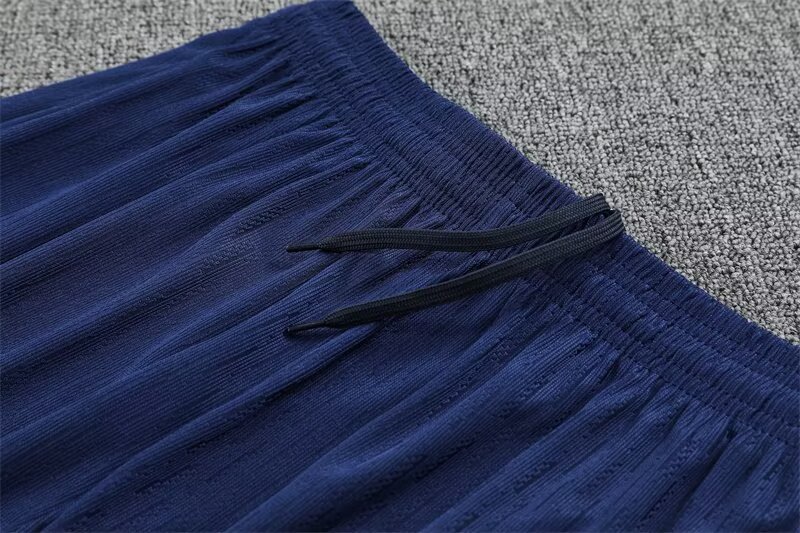 25/26 Barcelona Royal Blue Half-Zip player version Jacket Suit