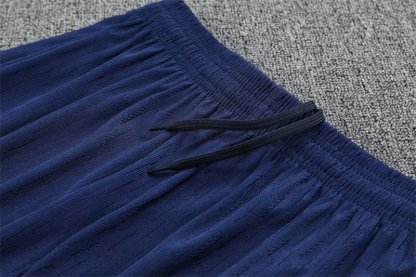 25/26 Barcelona Royal Blue Half-Zip player version Jacket Suit