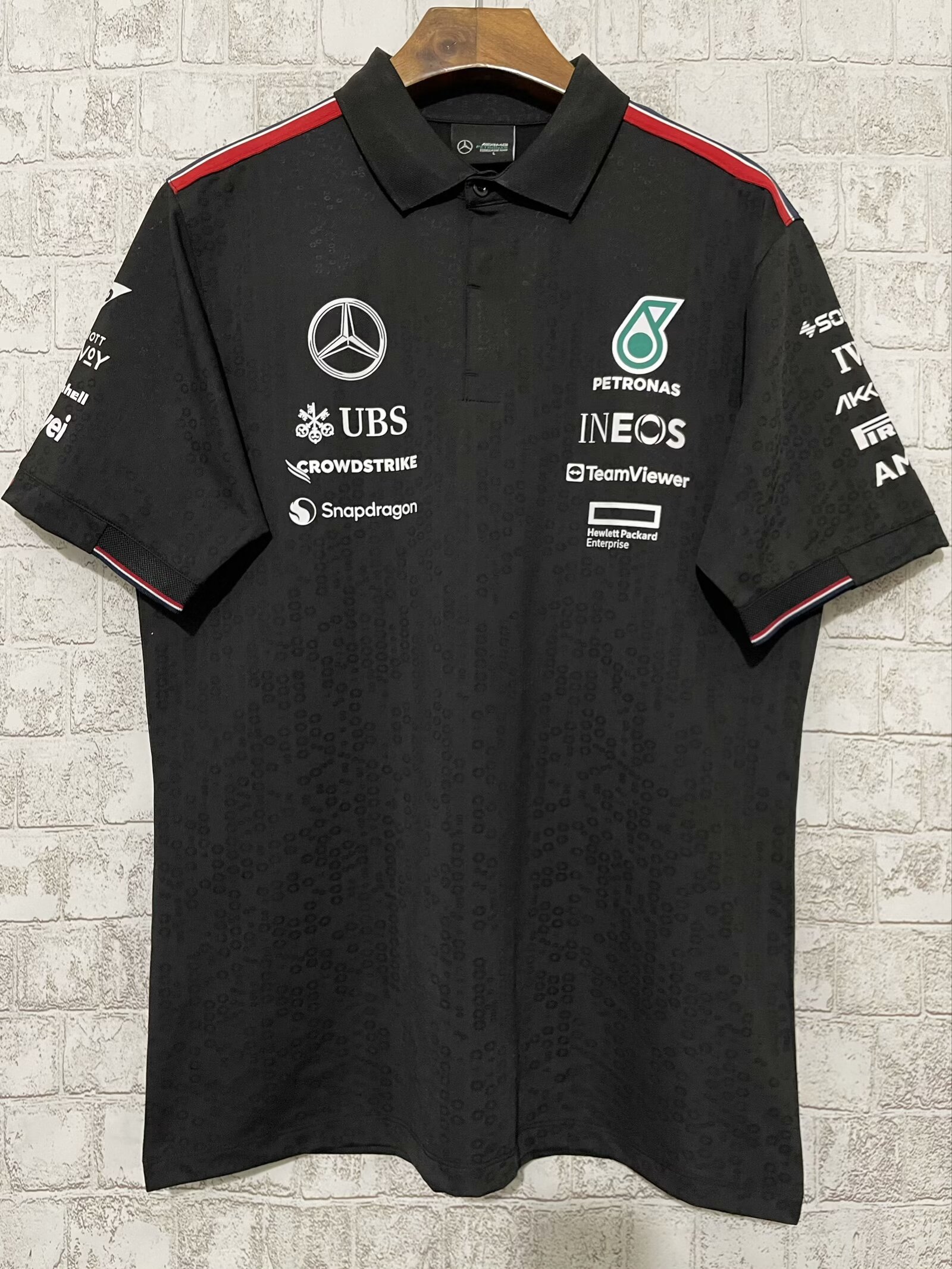 2024 Mercedes Benz F1 black jersey