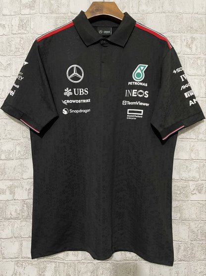 2024 Mercedes Benz F1 black jersey