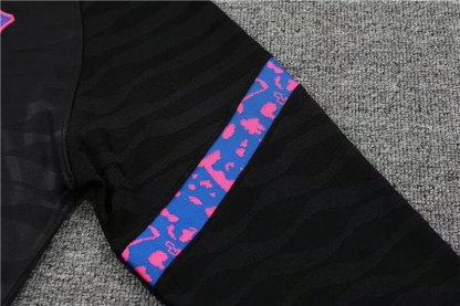 21-22 Barcelona Half Zipper Black Jacket S-XXL