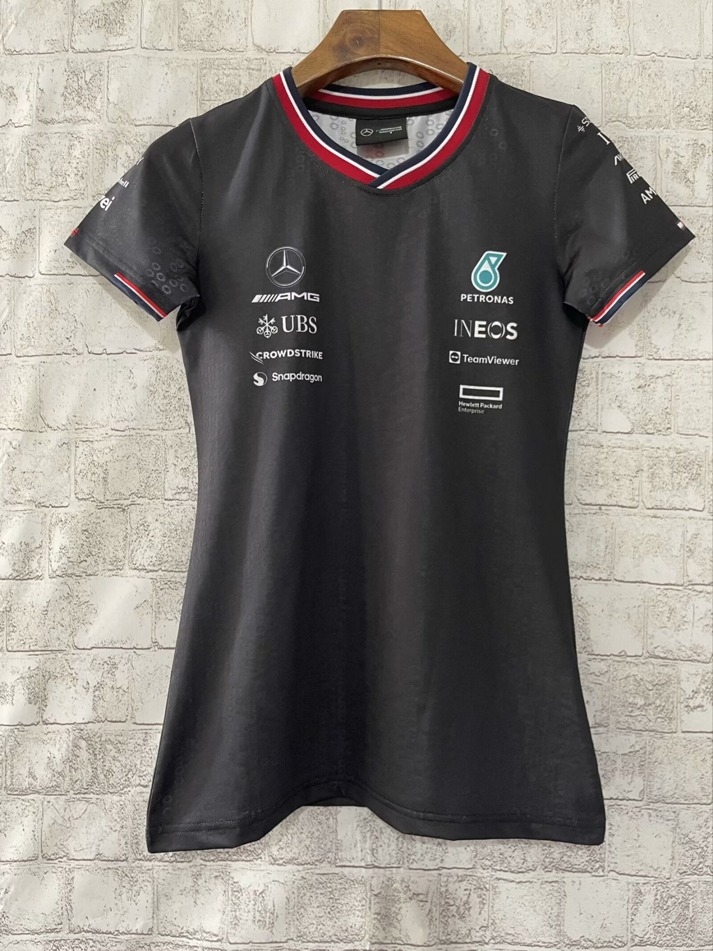 2024 Mercedes Benz F1 black jersey