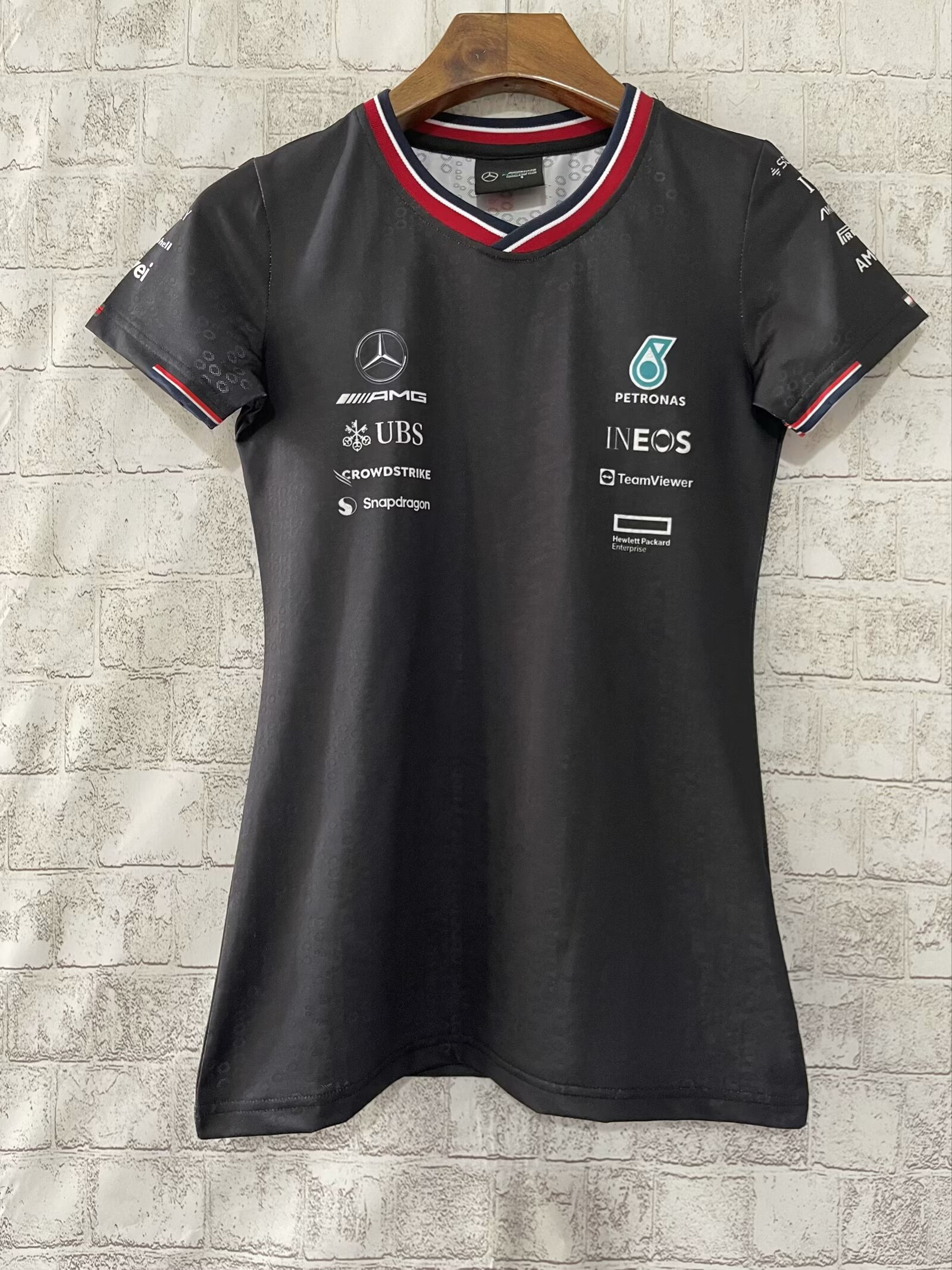2024 Mercedes Benz F1 black jersey