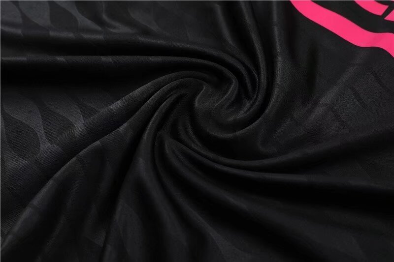 21-22 Barcelona Half Zipper Black Jacket S-XXL