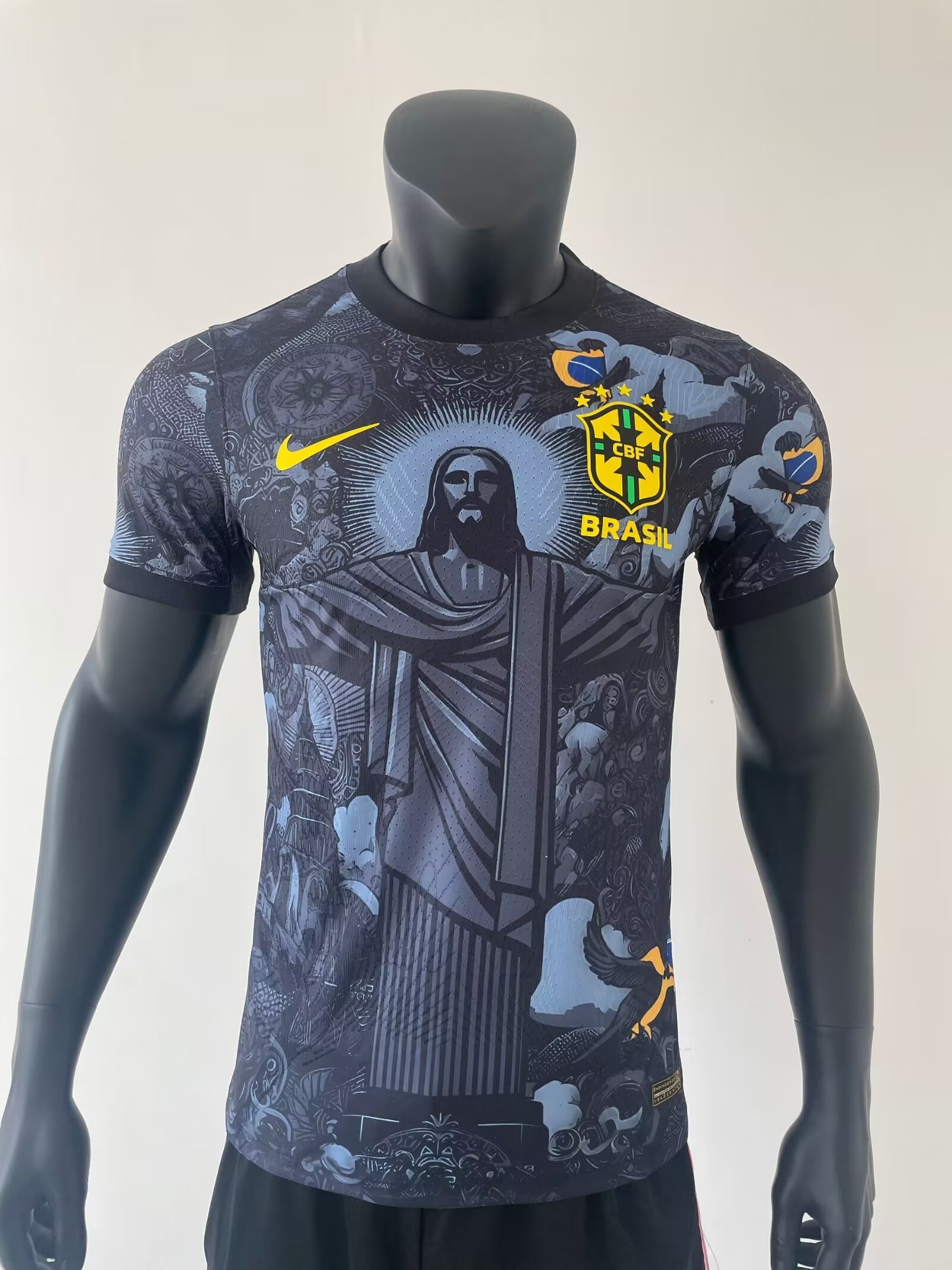 24/25 Brazil Goddess black Player Version S-XXL