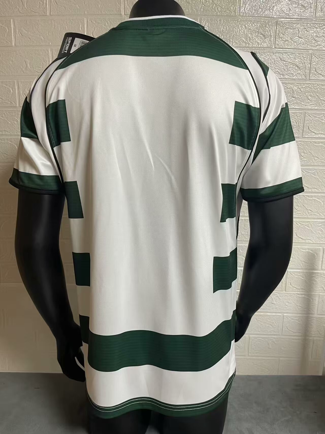 Retro Sporting CP 01/03 Commemorative version home S-XXL