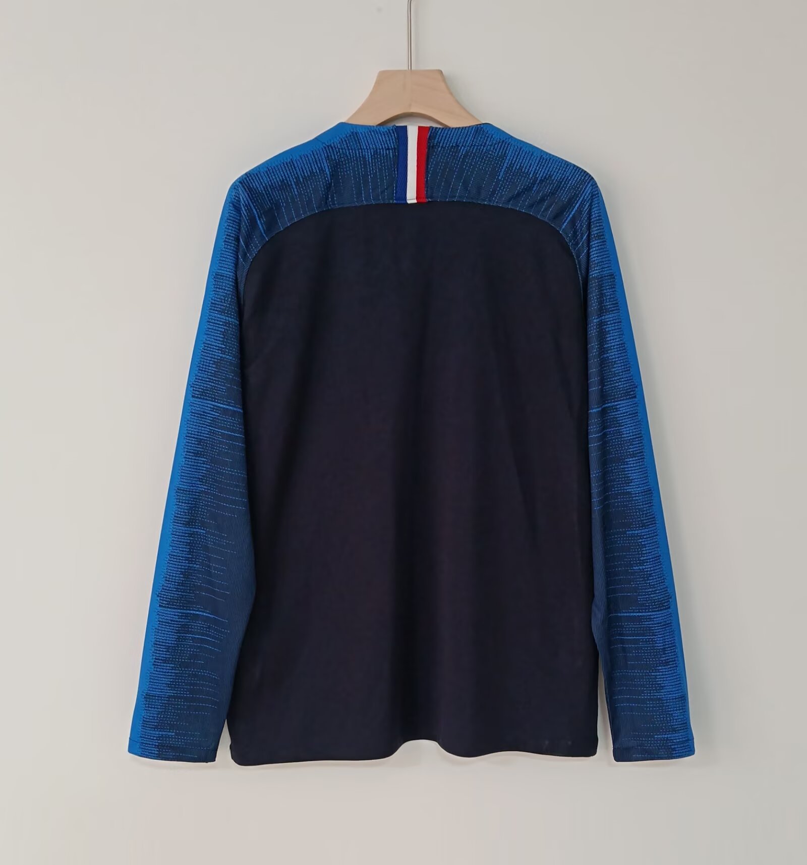 2018 France home long sleeve retro version S-XXL