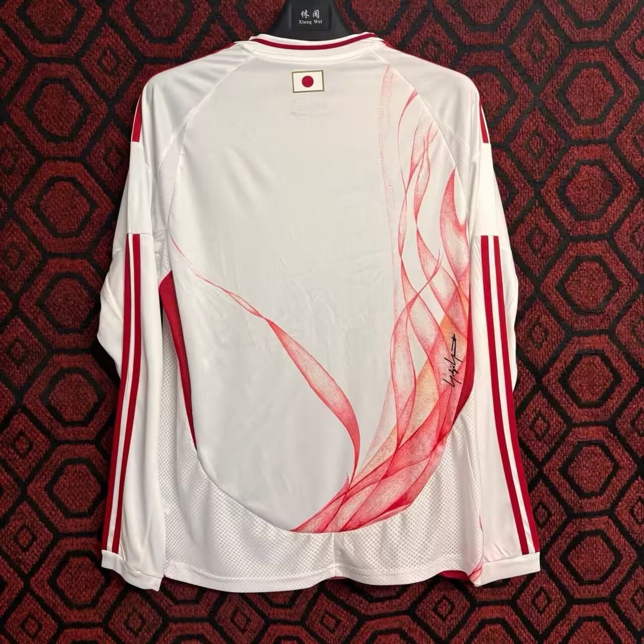 24-25 Japan Y-3 White long sleeve fan version S-XXL