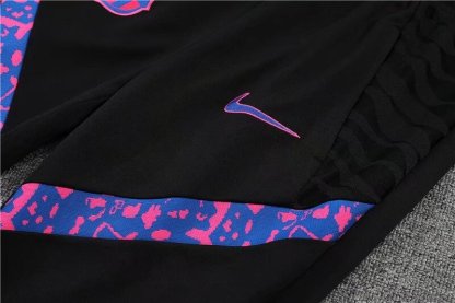 21-22 Barcelona Half Zipper Black Jacket S-XXL