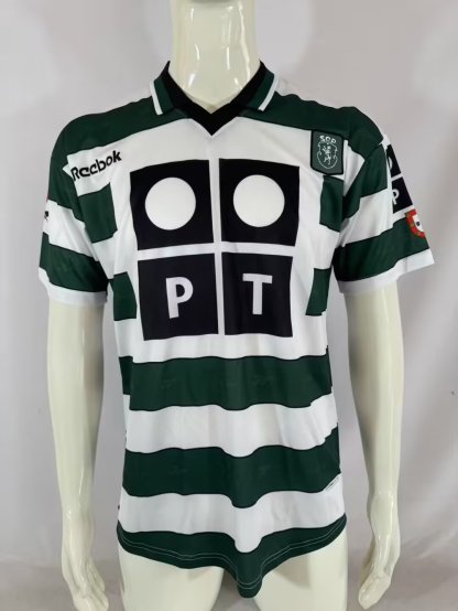 Retro Sporting CP 00/01 home S-XXL