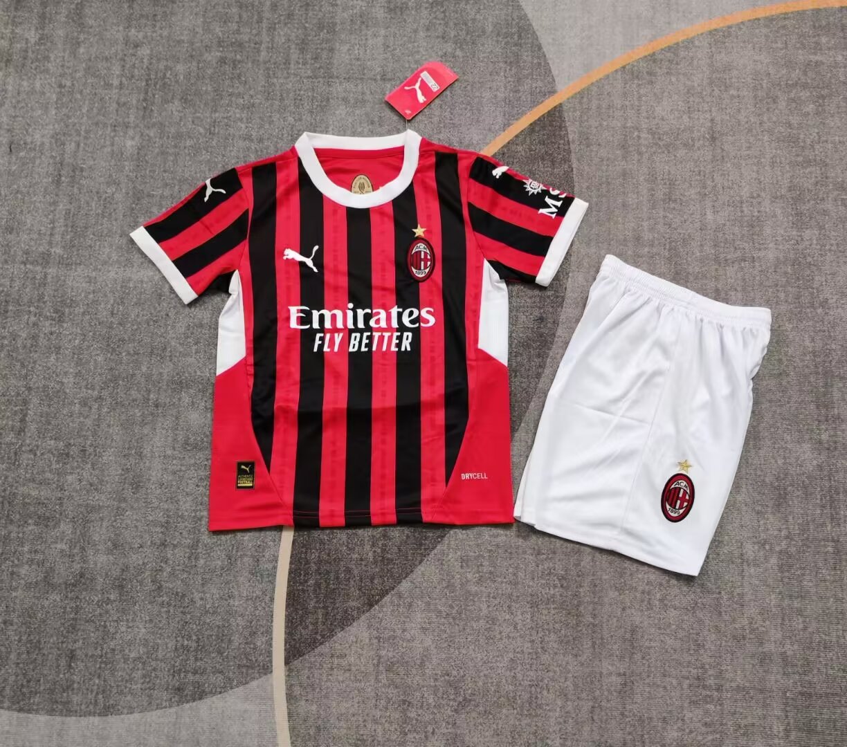 24/25 AC Milan home kids version size 16-28