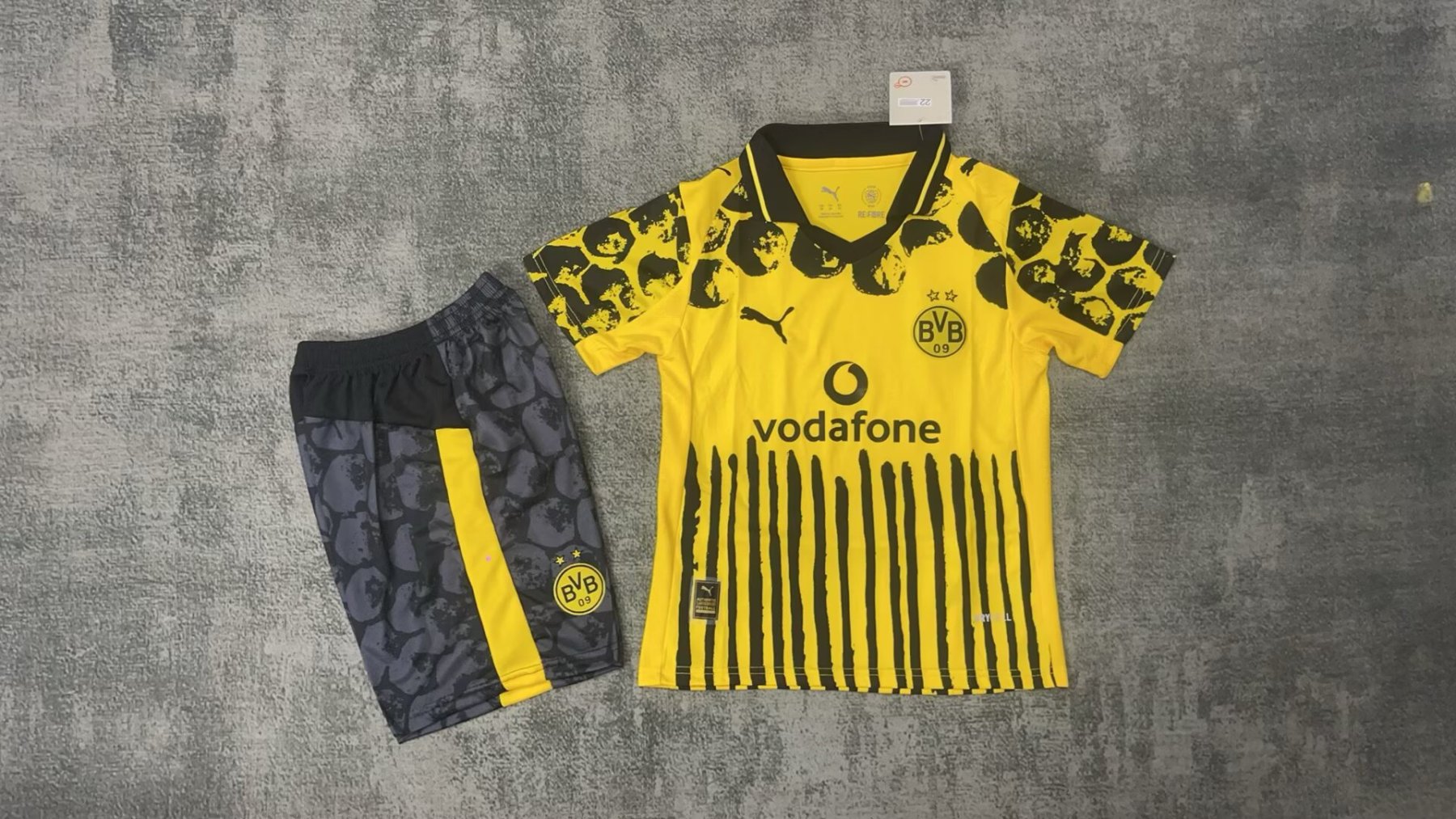 25/26 Dortmund home FIFACWC kids version size：16-28