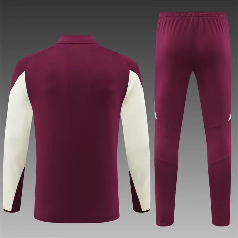 2425 Bayern red half-zipper jacket S-XXL