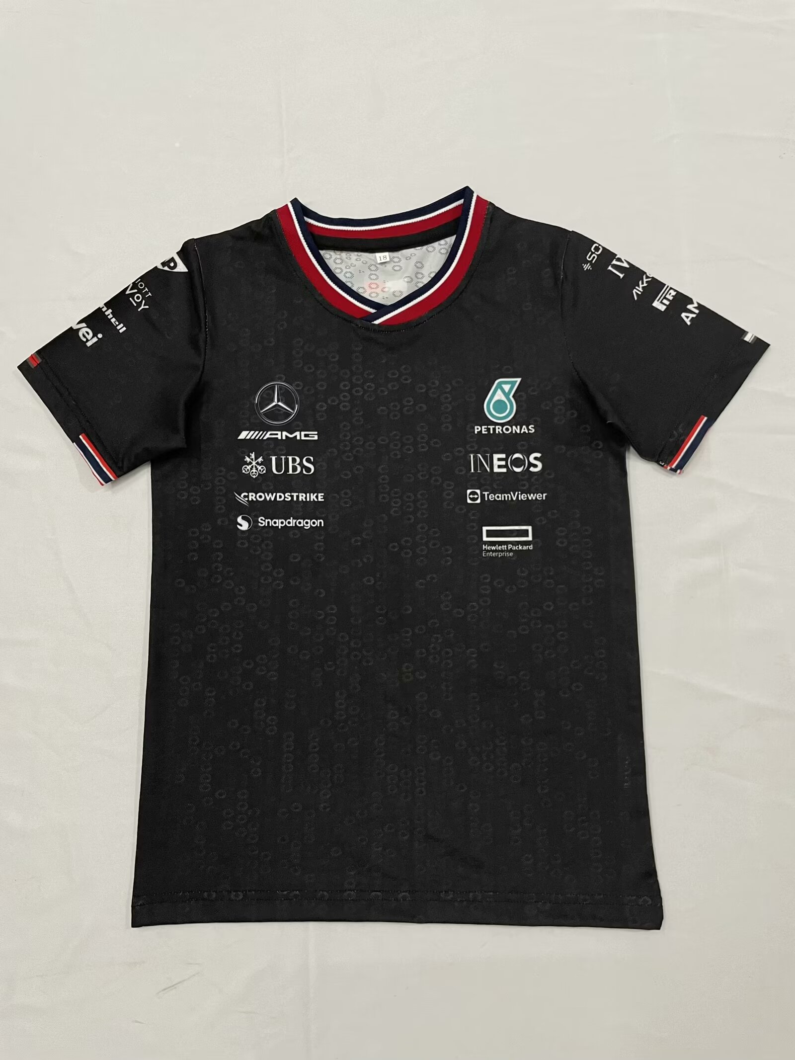 2024 Mercedes Benz F1 black jersey