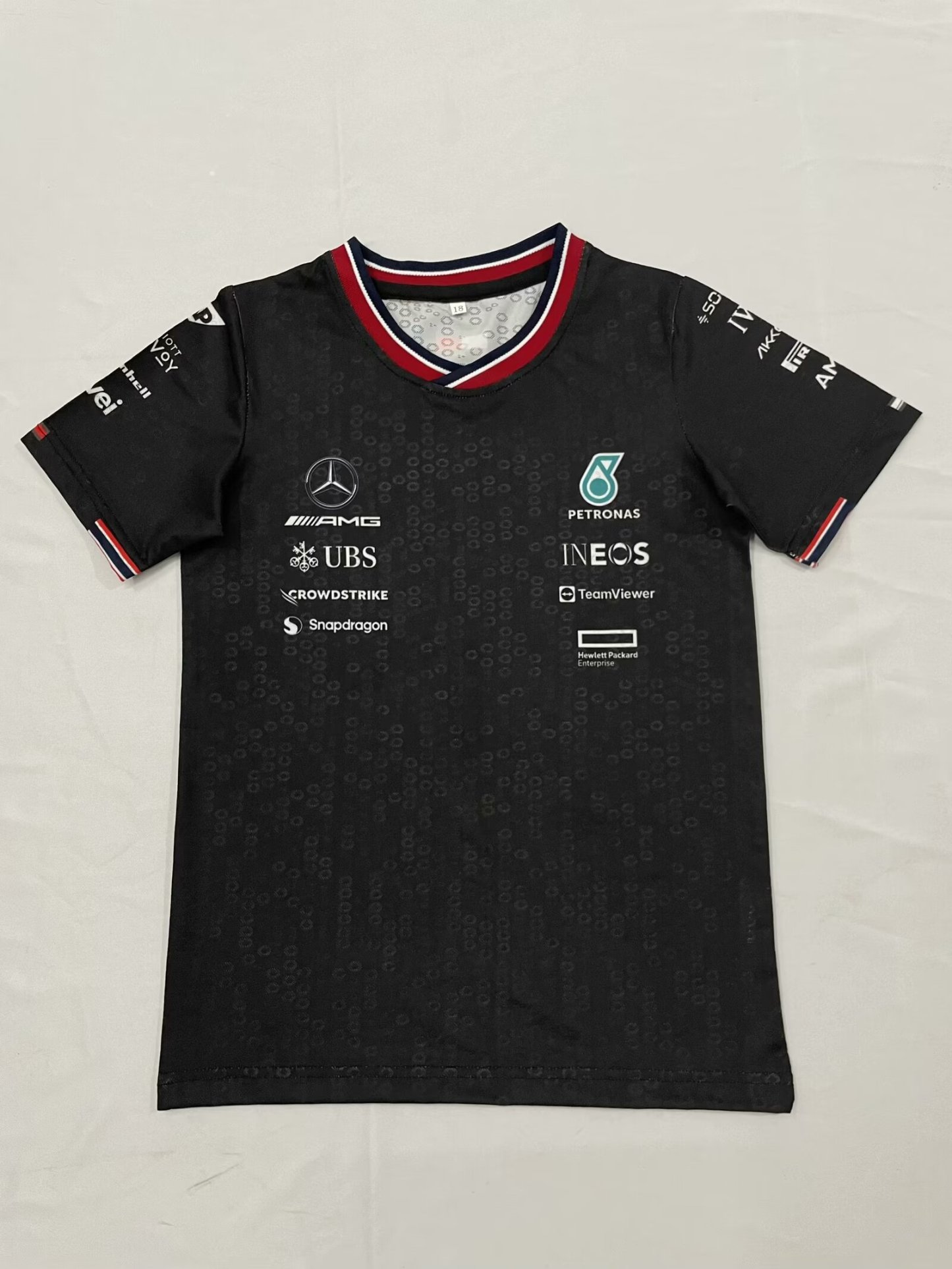 2024 Mercedes Benz F1 black jersey