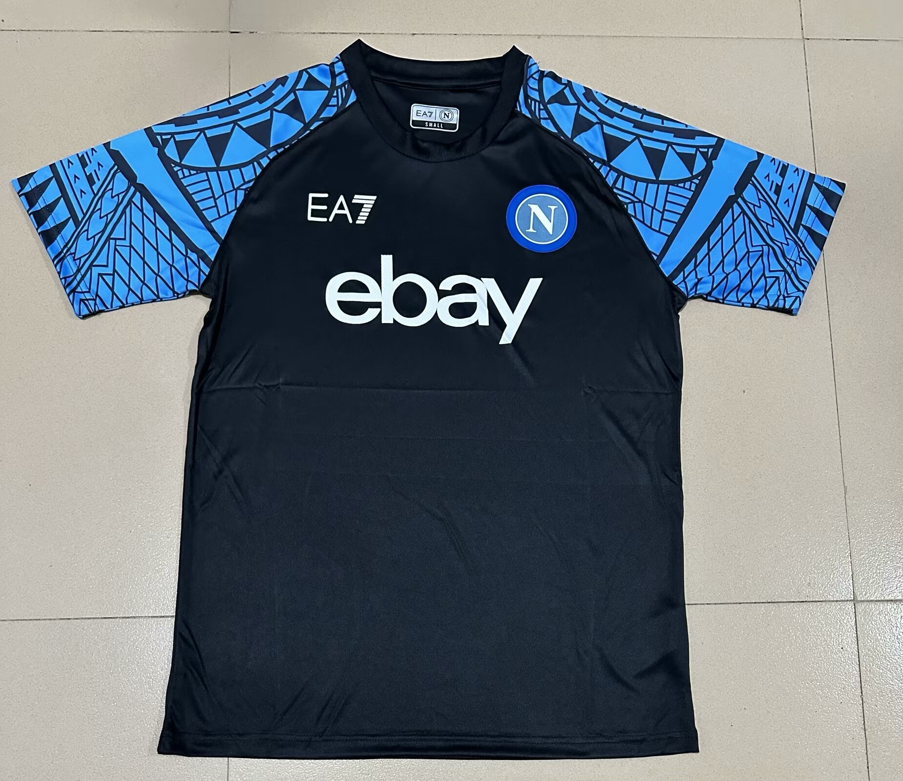 2324 Naples black training uniform s-4xl