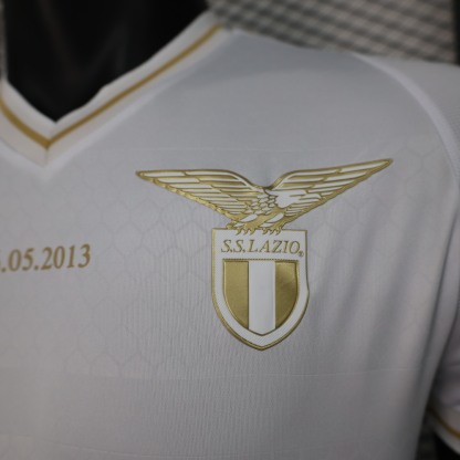 Player Version 23-24 Lazio White 10th Anniversary Edition Jersey