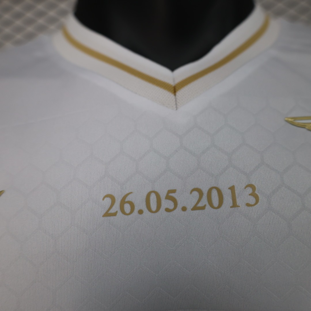 Player Version 23-24 Lazio White 10th Anniversary Edition Jersey