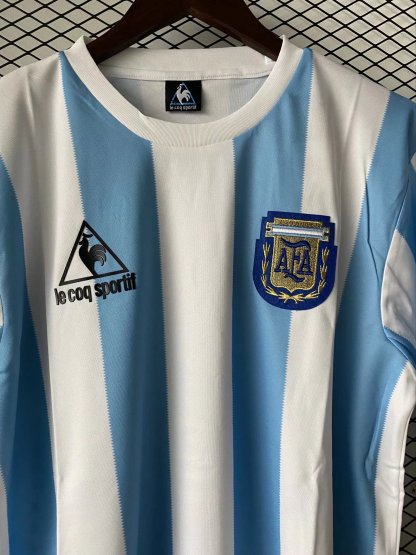 1986 Retro Argentina home S-XXL