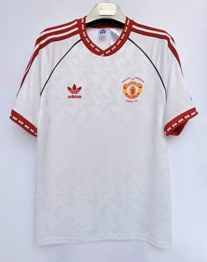 Retro 91 Manchester United White S-4XL