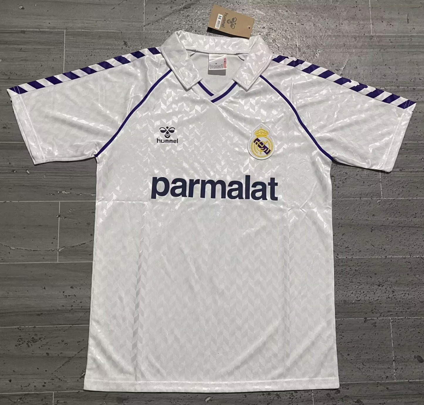 Retro 86-88 Real Madrid Home size S-XXL