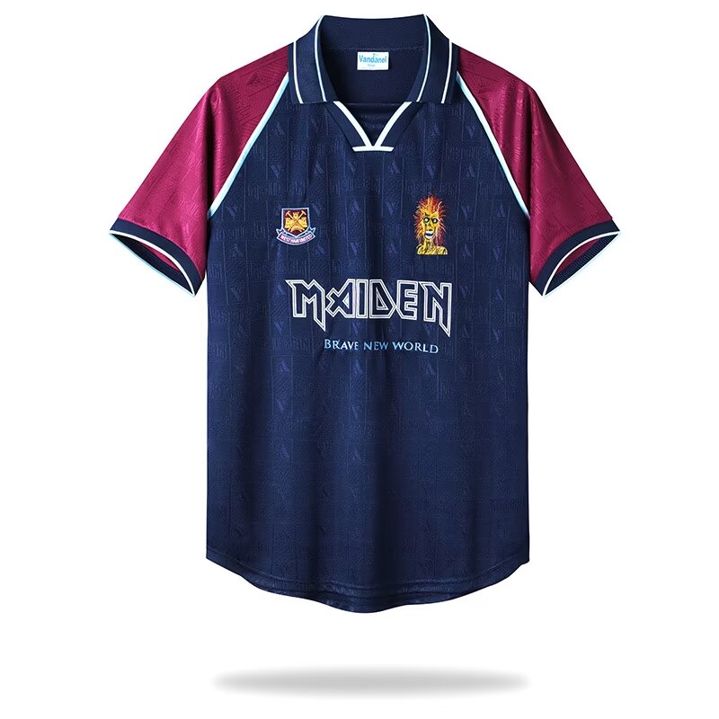 Retro 1999 West Ham Home Size S-XXL