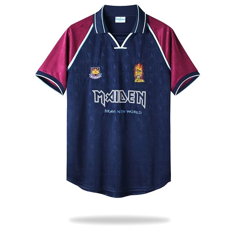 Retro 1999 West Ham Home Size S-XXL