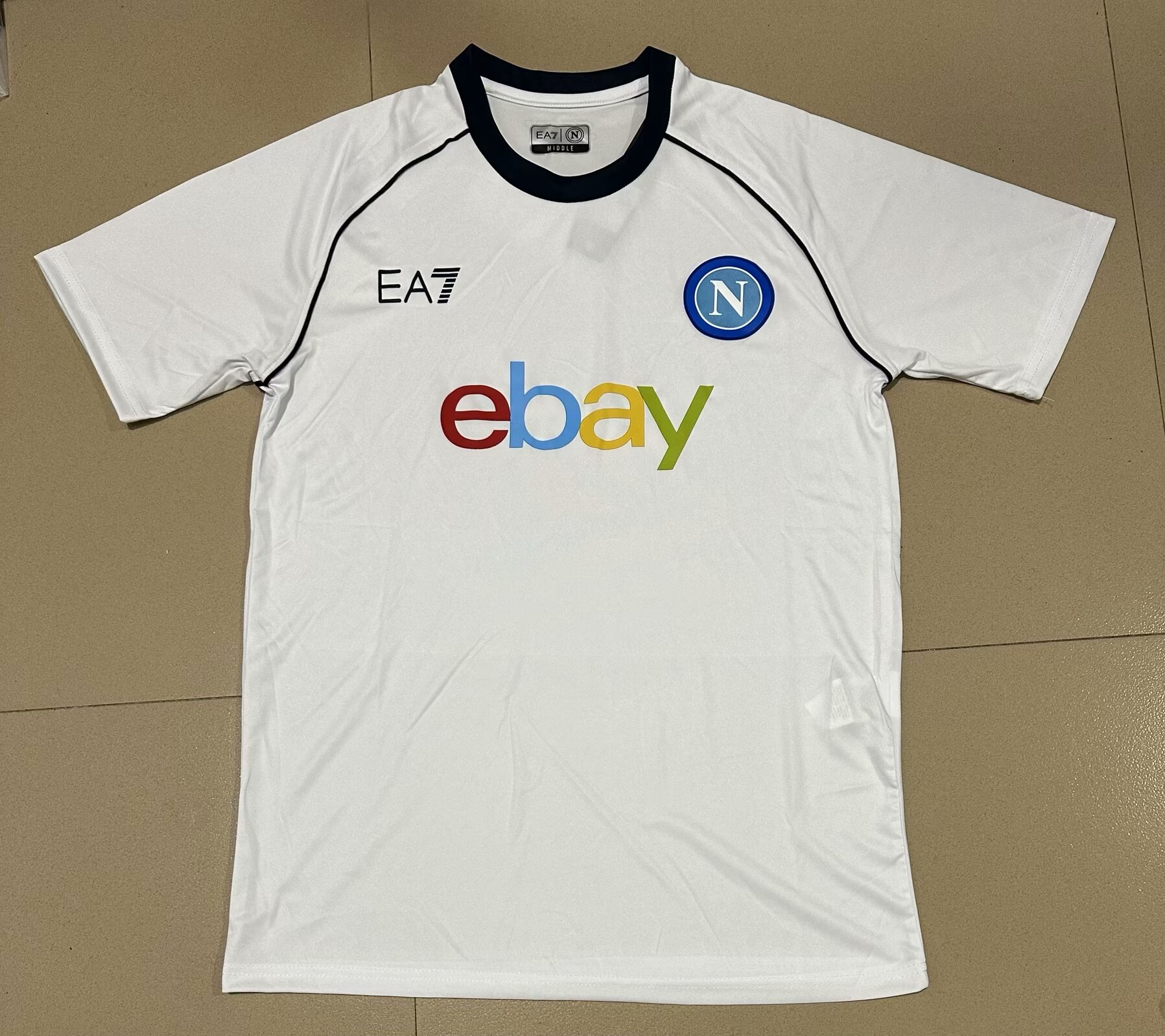 2324 Napoli white training uniform s-4xl