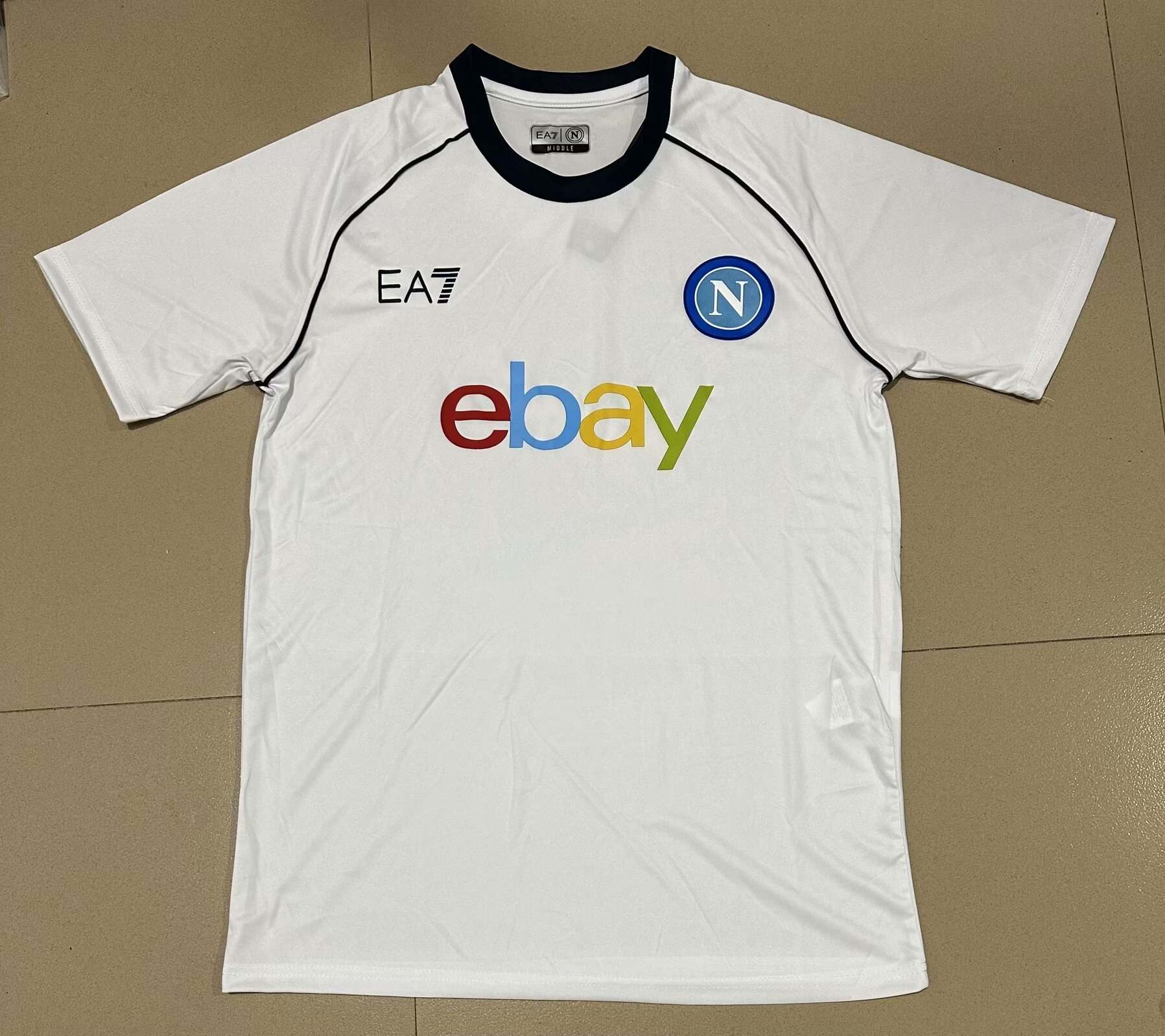 2324 Napoli white training uniform s-4xl