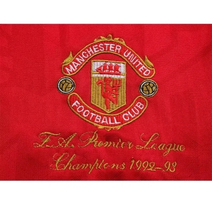 1992-93 Manchester United Champions League Home