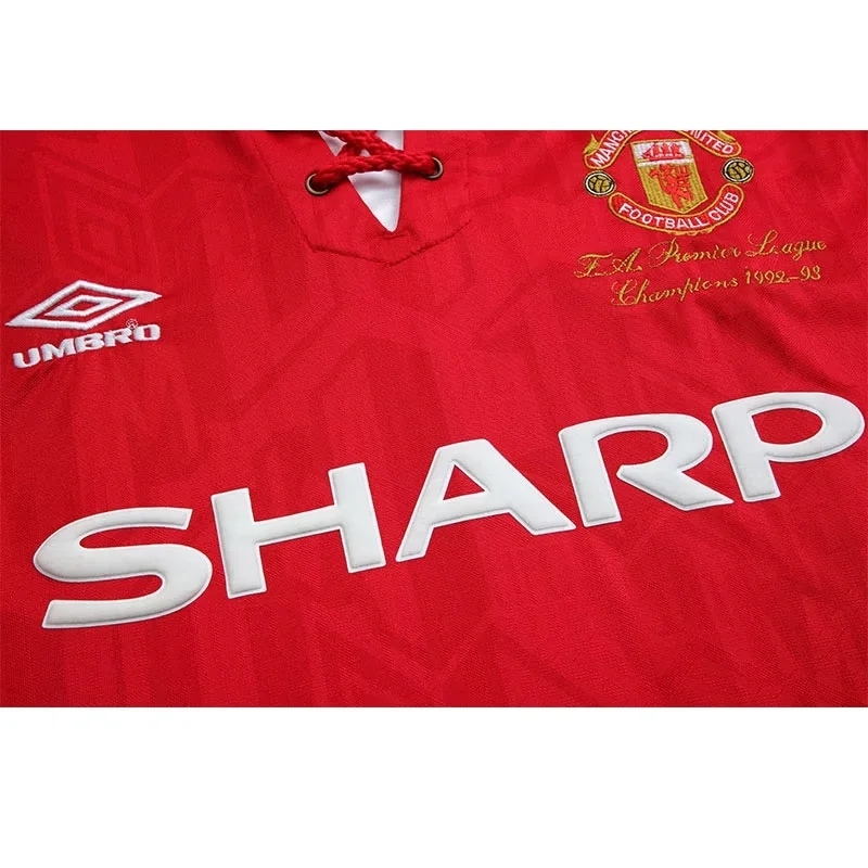 1992-93 Manchester United Champions League Home