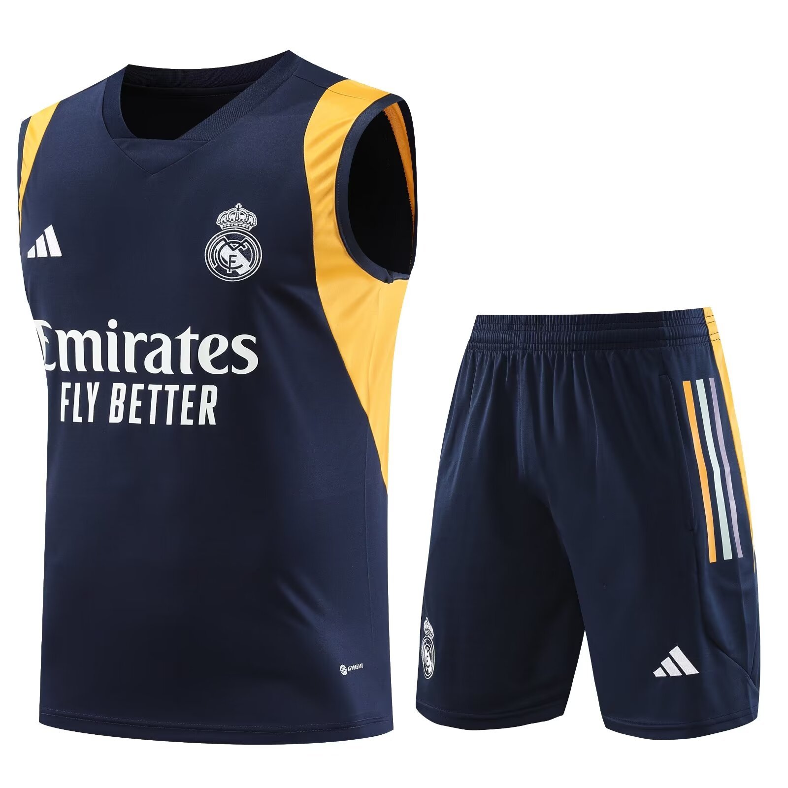23-24 Real Madrid Black Training Vest Size S-XXL