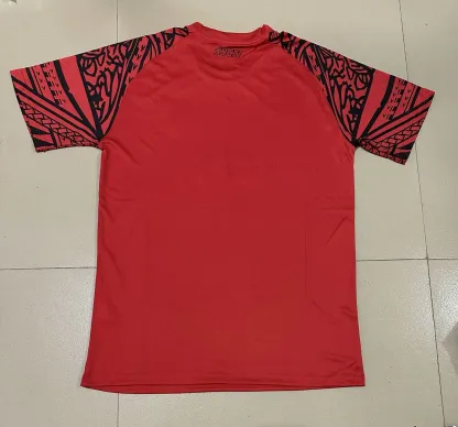 2324 Naples red training uniform s-4xl