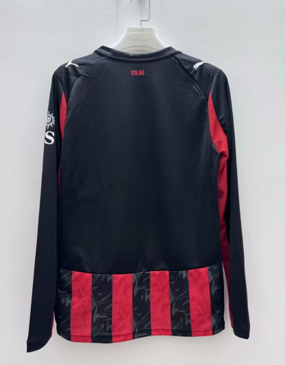 25/26 AC Milan home long sleeve fan version S-4XL