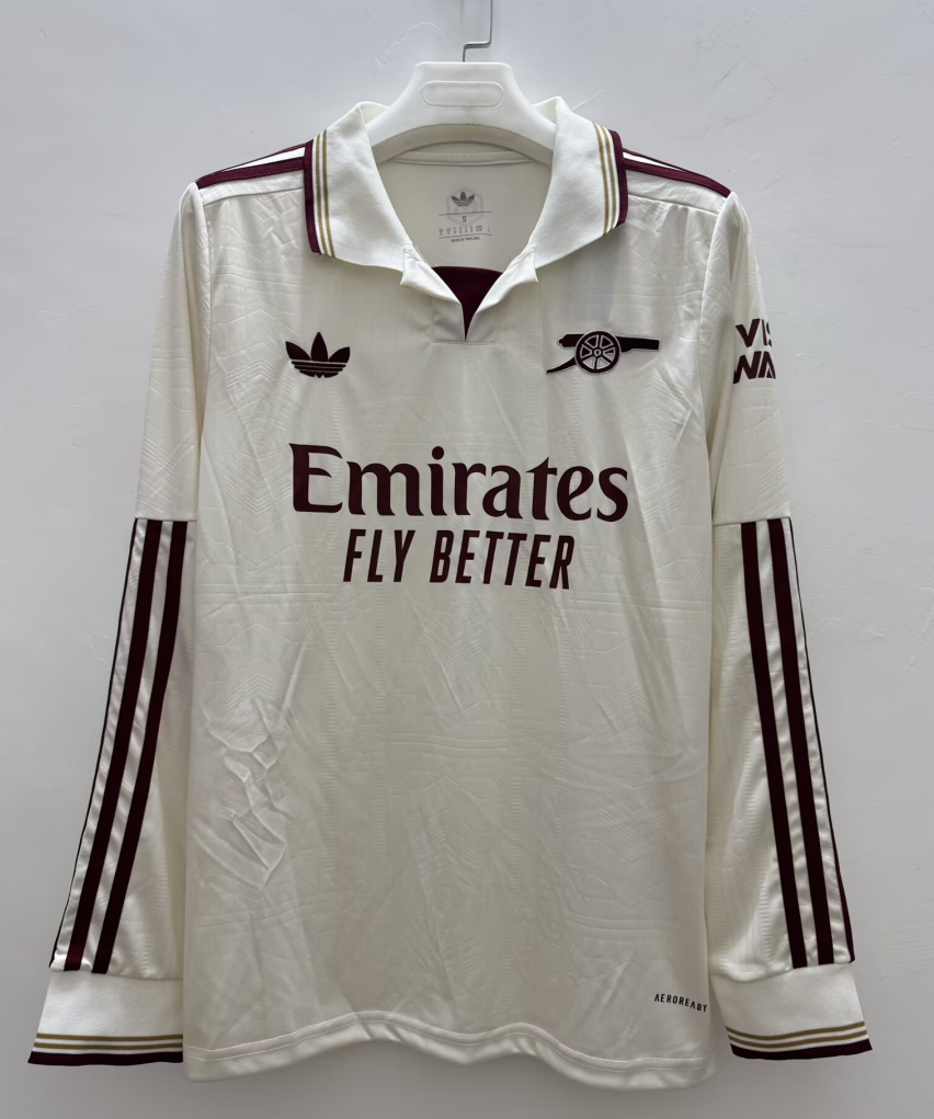 25/26 Arsenal third long sleeve fan version S-4XL