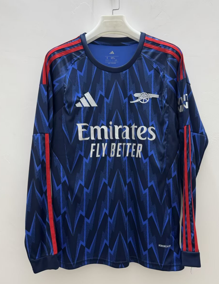 25/26 Arsenal away long sleeve fan version S-4XL