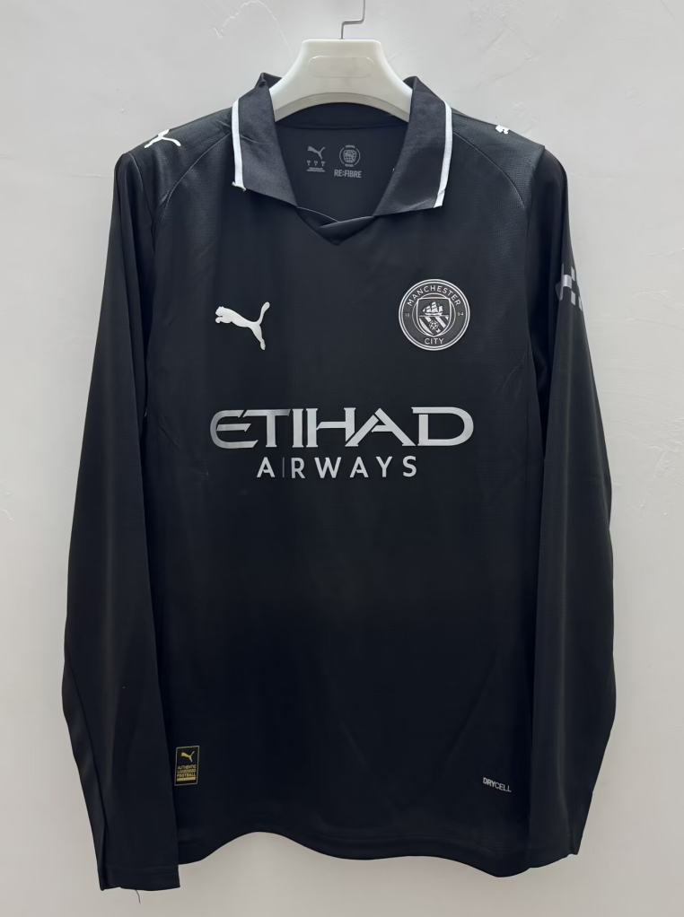 25/26 Man-City 4th long sleeve fan version S-4XL