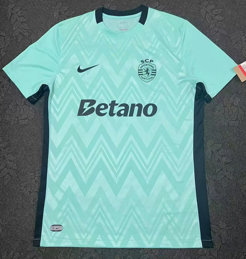 25-26 Sporting CP Fourth Fan Version S-4XL