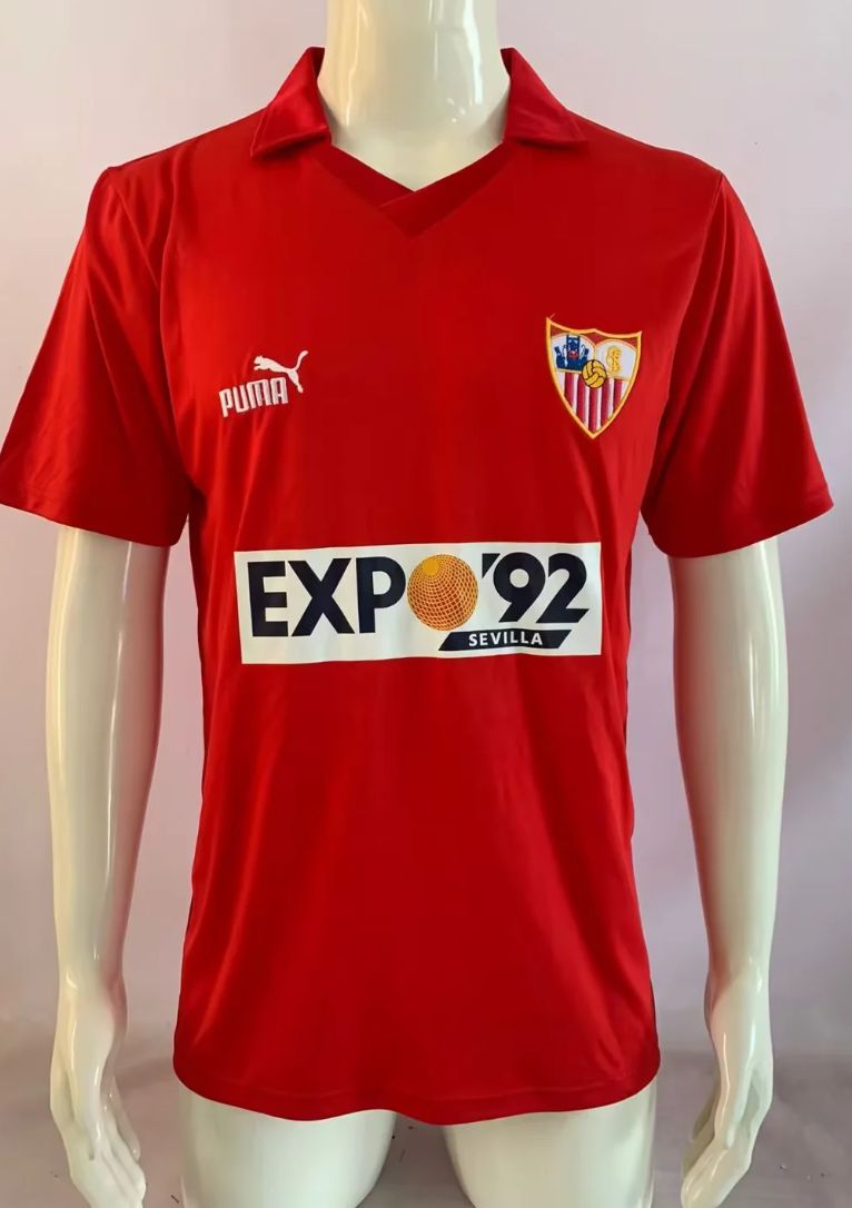 87/90 Sevilla FC away retro version S-XXL
