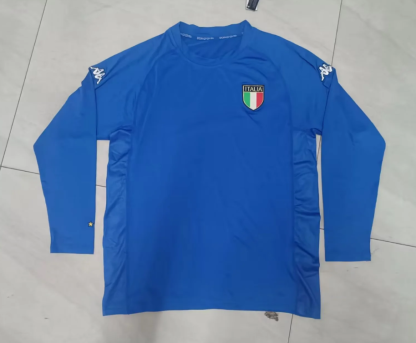 2002 Italy home long sleeve retro version S-XXL