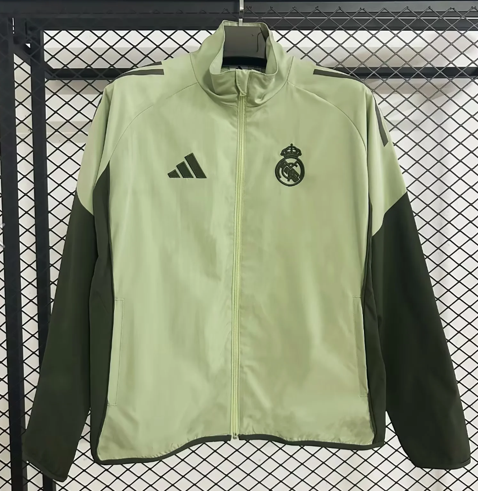 25/26 Windbreaker re@l Medrid green version S-XXL