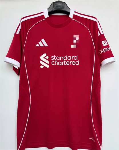 25/26 Fan Version Livep home Soccer Jersey S-4XL