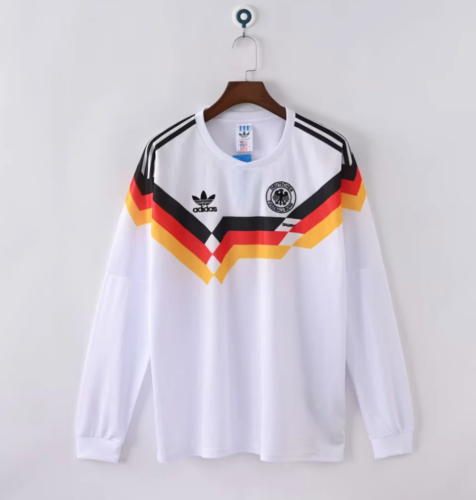 1990 Germany retro Home long sleeve S-XXL