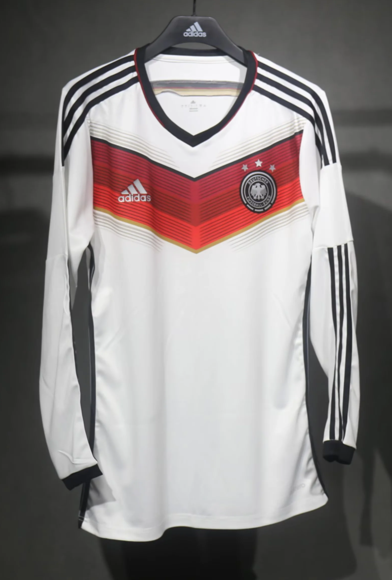2014 Germany retro Home long sleeve player version S-XXL