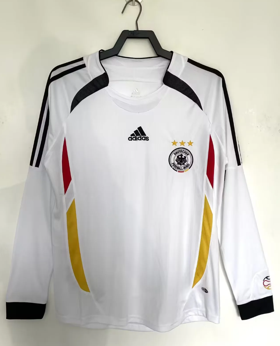 2006 Germany Home long sleeve retro version S-XXL