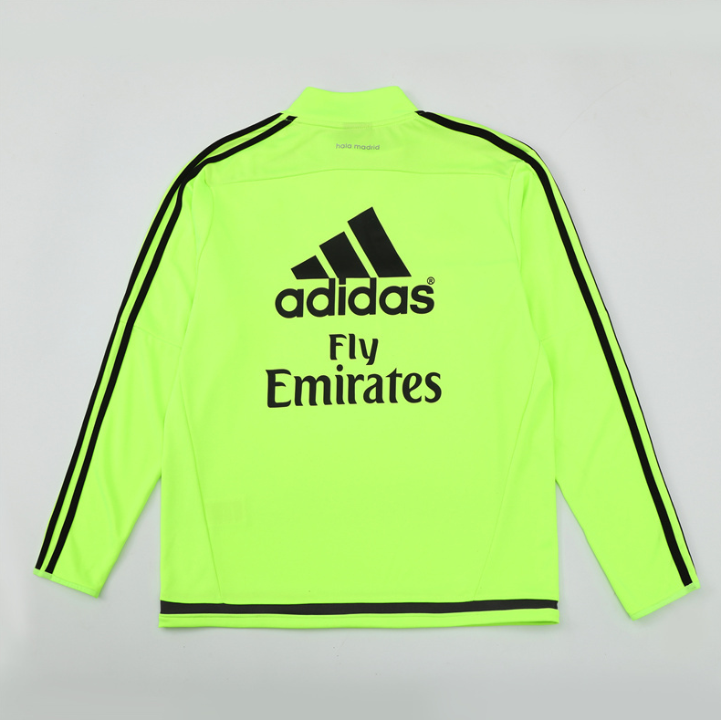 15/16 re@l Medrid green training long sleeve Jersey S-XXL 