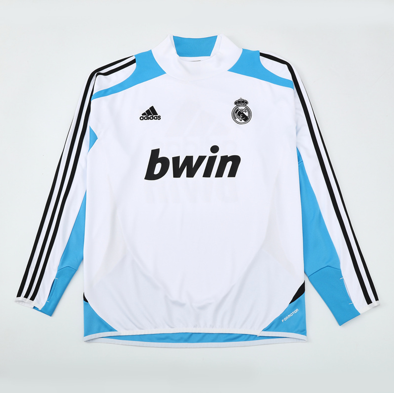 12/13 re@l Medrid white training long sleeve Jersey S-XXL 