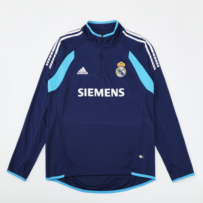 05/06 re@l Medrid royal blue training long sleeve Jersey S-XXL 