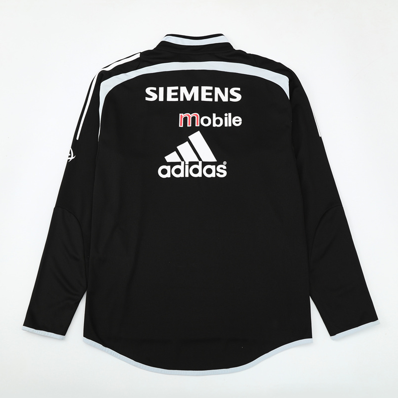 04/05 re@l Medrid black training long sleeve Jersey S-XXL 